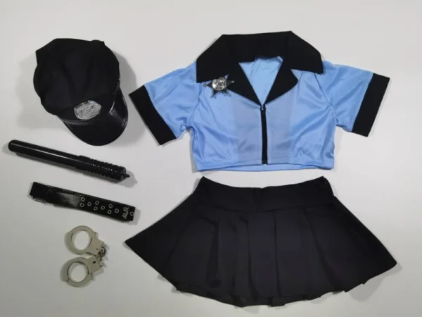 Role Play Games Costume Sexy Set Lingerie Police Uniform Cosplay - Image 10