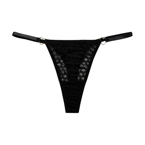 Thin Strap Thong Sexy Pure Desire Love Ring Low Waist Sexy Panties - Image 6