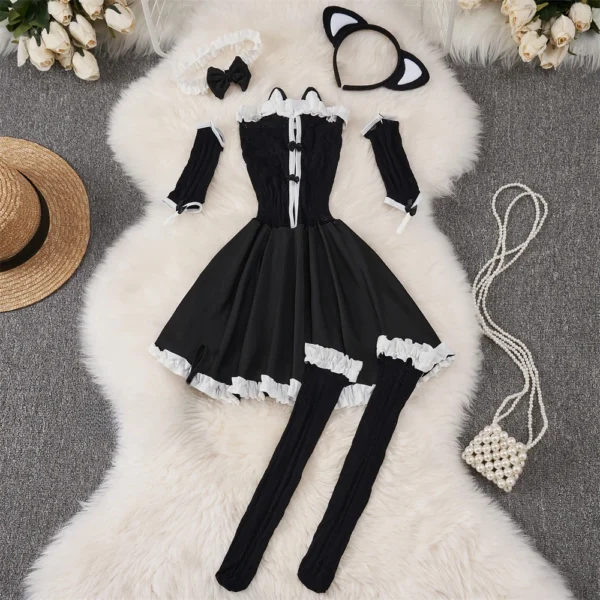 Nightwear Slim Fit Hotsweet Sexy Erotic Bunny Uniform Girl Cosplay Lingerie - Image 17