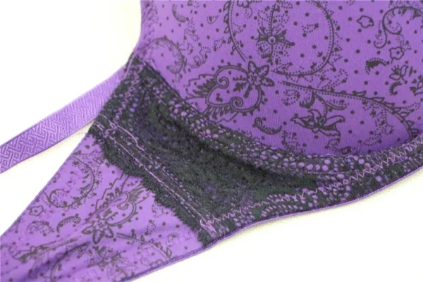 New Sexy Lingerie Embroidered Lace Bra Cup Underwear Set - Image 15