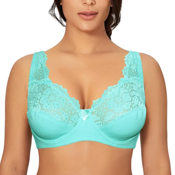 Hot And Sexy Top Perspective Plus Size Lingerie Lace Bra - Image 11