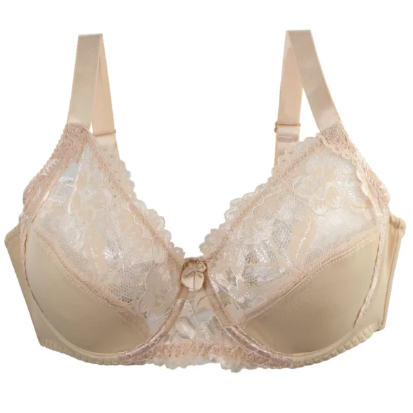 New Sexy Large Adjustable Cup Lingerie Lace Bras - Image 2