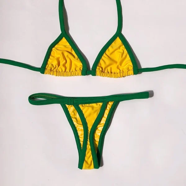 Classic Very Hot Sexy Summer Outfit Beachwear Bikini Set - Image 17