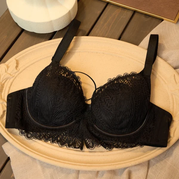 Casual And Sexy Underwire Bralette Lace Cup Bra - Image 3