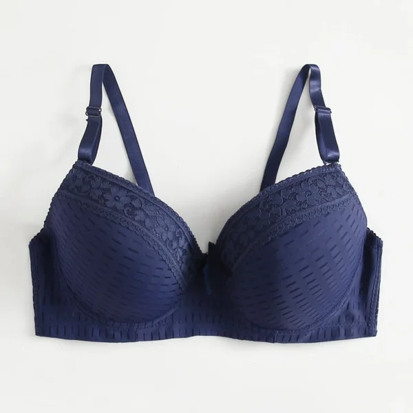 Sexy Large Plus Size No-Padding Thin Mold Cup Bras - Image 11