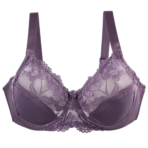 New Sexy Large Adjustable Cup Lingerie Lace Bras - Image 5